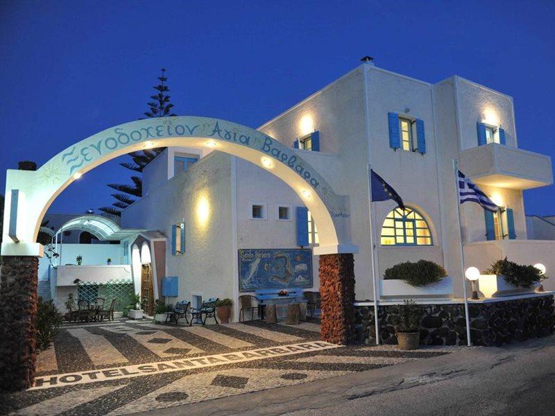 Santa Barbara Hotell Períssa Eksteriør bilde