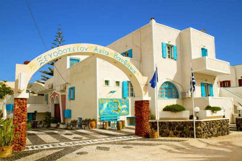 Santa Barbara Hotell Períssa Eksteriør bilde