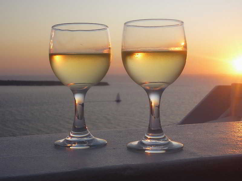 Santa Barbara Hotell Períssa Eksteriør bilde